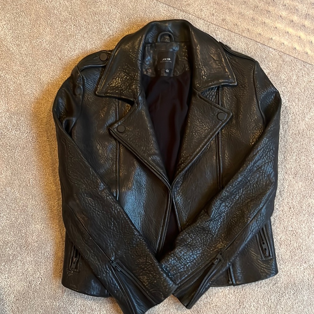 Joe’s leather jacket 100% lamb leather